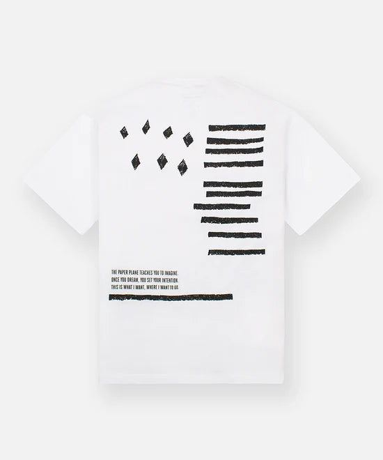 Paper Planes Understanding Heavyweight Tee - White