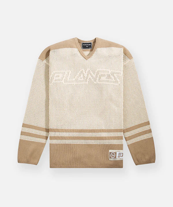 Paper Planes Hockey Sweater Jersey - Tan