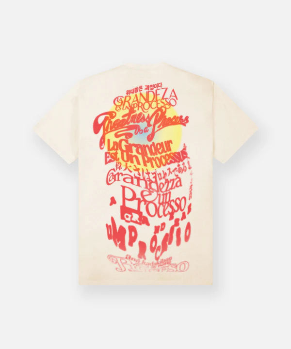 Paper Planes Universal Language Tee - Eggshell