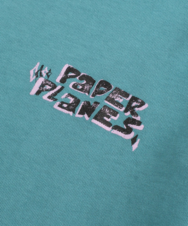 Paper Planes Open Eyes Tee - Britney Blue