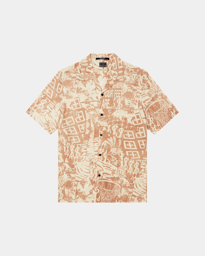 KSUBI mills ikon resort ss shirt - multi