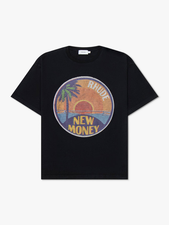 Rhude Sunset Tee - VTG Black