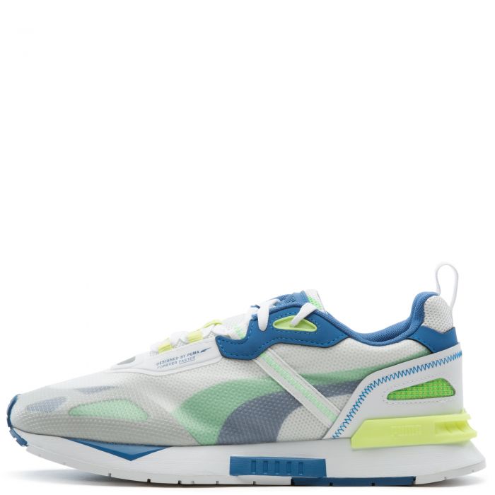 PUMA Mirage Tech Paradise Men Sneakers - Puma White-Star Sapphire-Electric Green