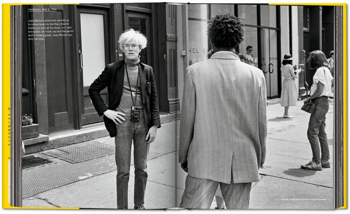 Warhol on Basquiat. The Iconic Relationship Told in Andy Warhol’s Words and Pictures - Hardcover, Taschen