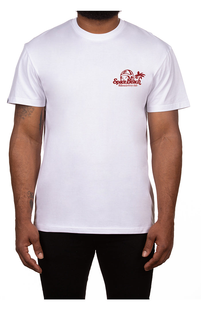 Billionaire Boys Club bb halley hotel ss tee - bleach white