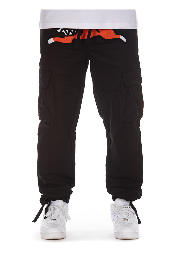 ICECREAM runner cargo pants - black