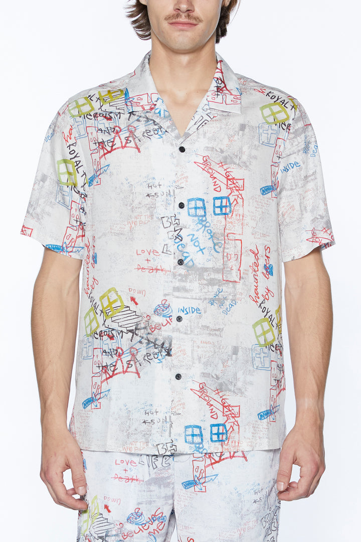 KSUBI skrawler resort ss shirt - white