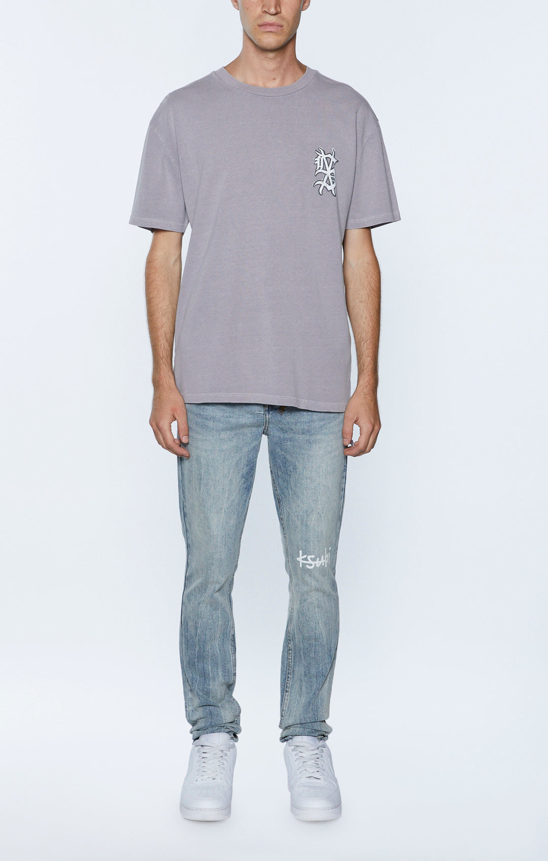 KSUBI dug out biggie ss tee haze - purple