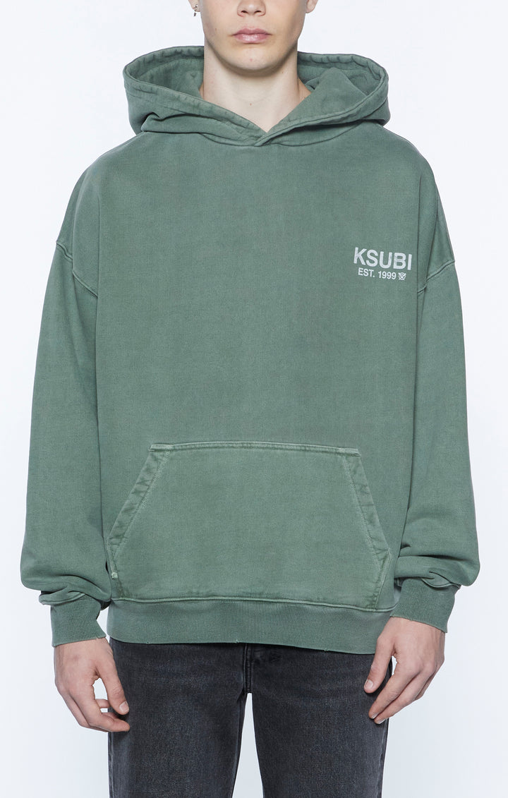 KSUBI state ekcess hoodie hash - green