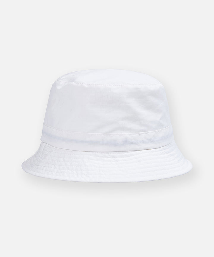 Paper Planes UV Sketch Print Packable Bucket Hat - White