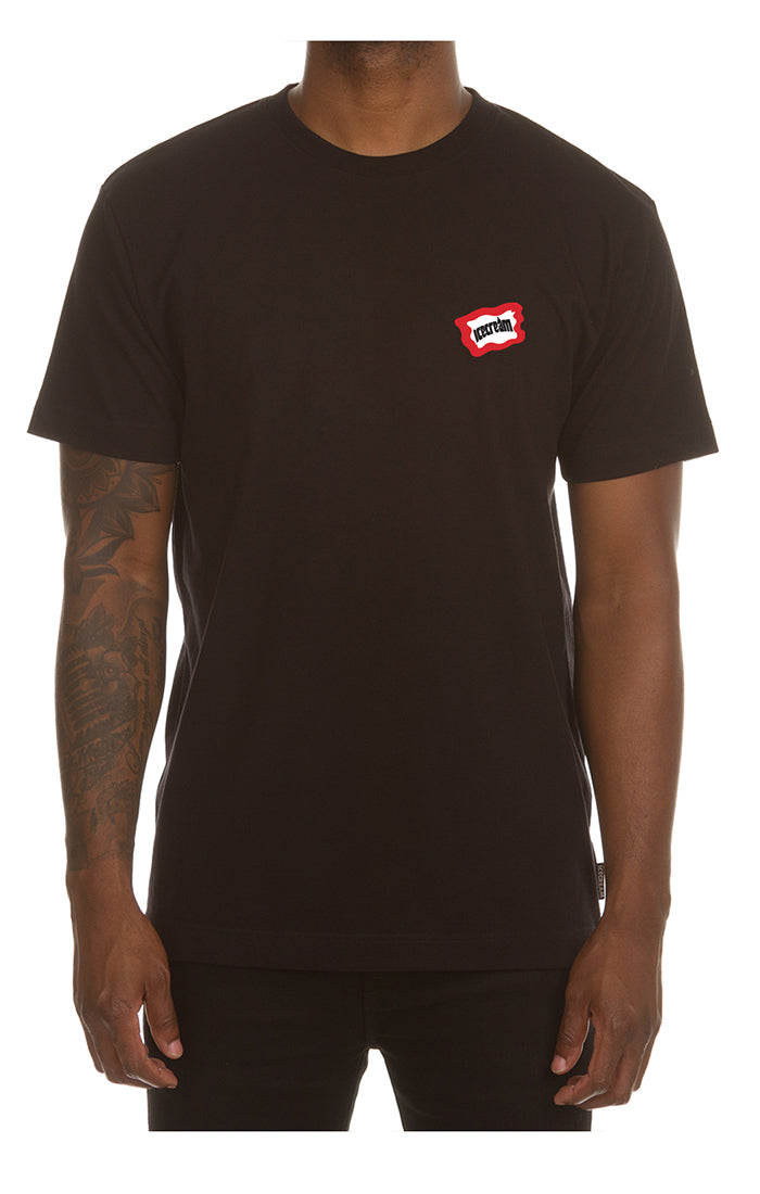 ICECREAM store front ss tee - black