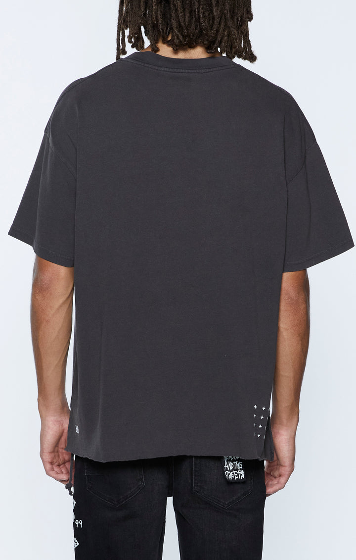 KSUBI baddies ekcess ss tee - faded black