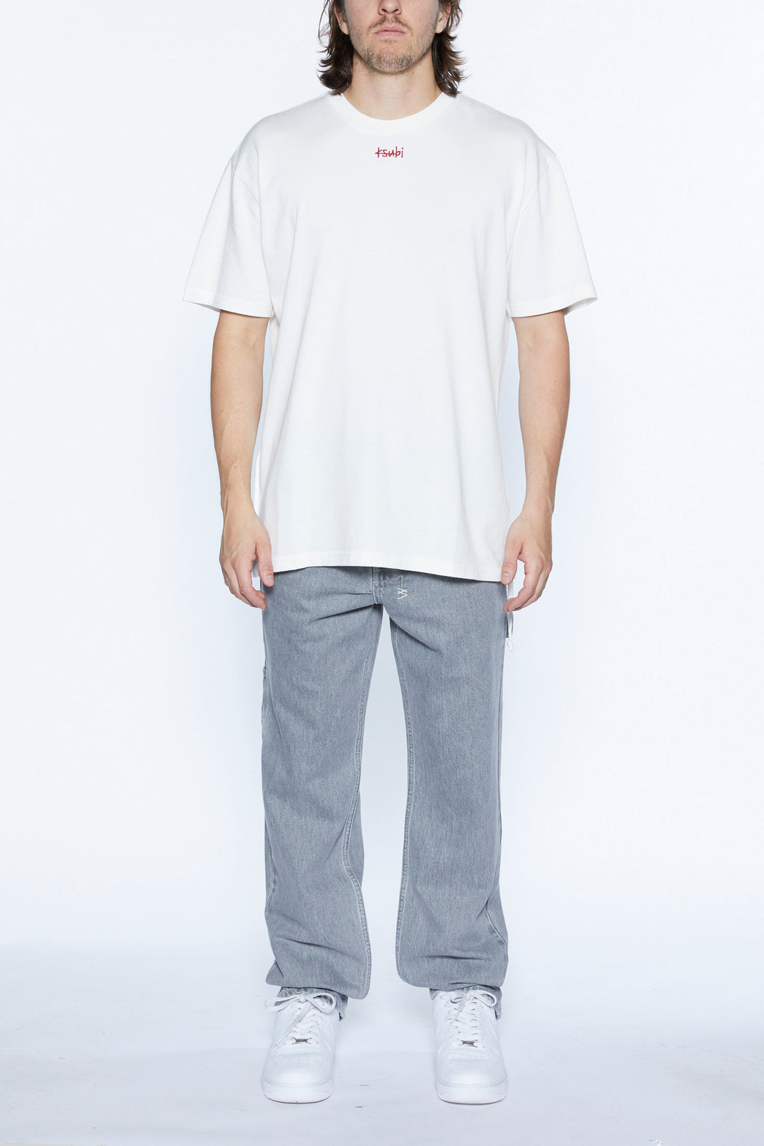 KSUBI stitch up biggie ss tee - vintage white