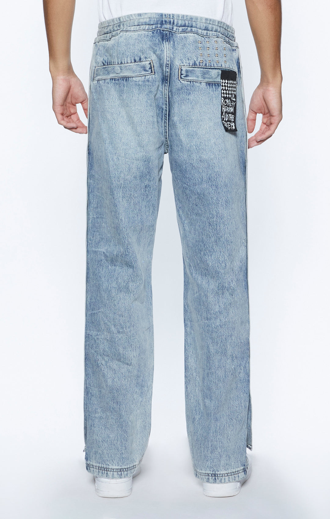 KSUBI striker snap off pant lithium - denim