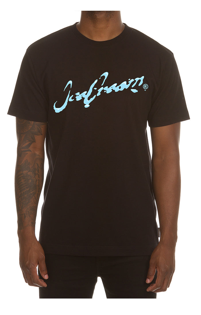 ICECREAM telegraph ss tee - black