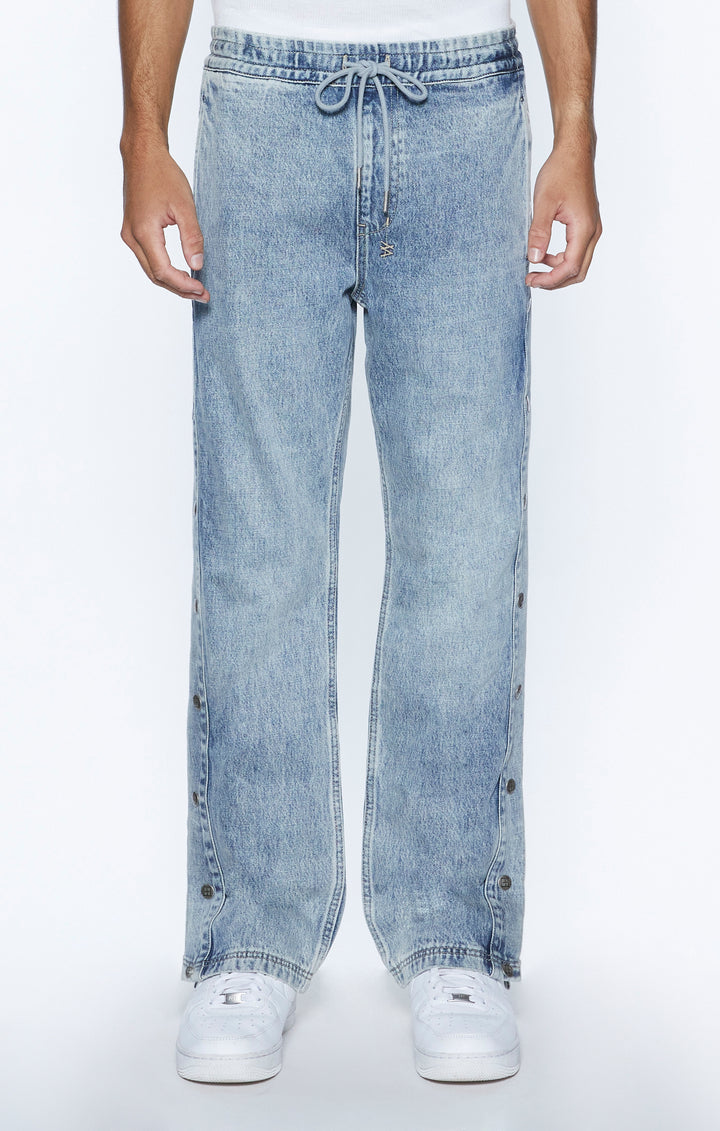 KSUBI striker snap off pant lithium - denim