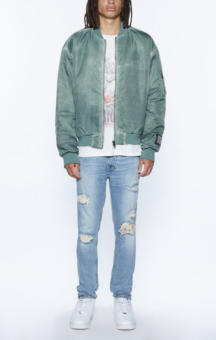 KSUBI chitch champagne destroy sketch - denim