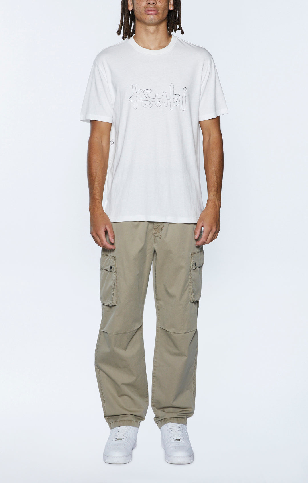 KSUBI krush cargo pant fog - tan