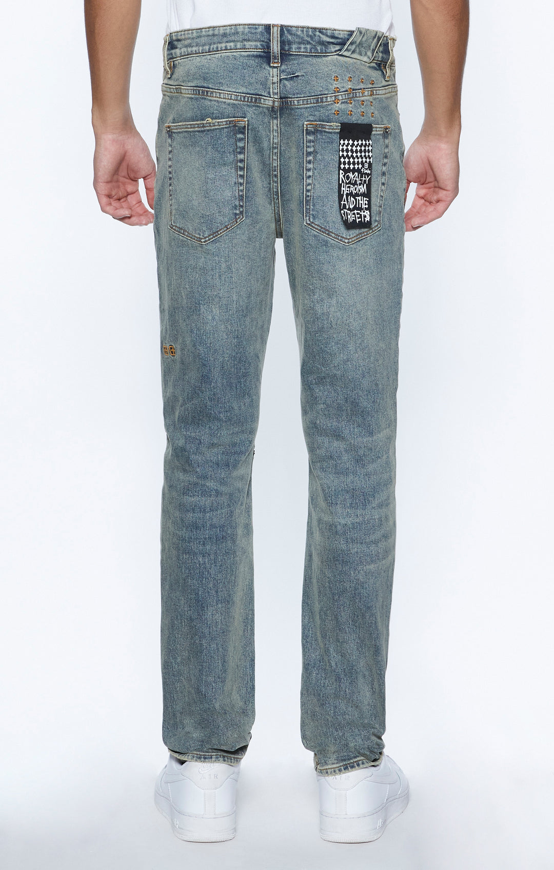 KSUBI chitch stage dive caged - denim