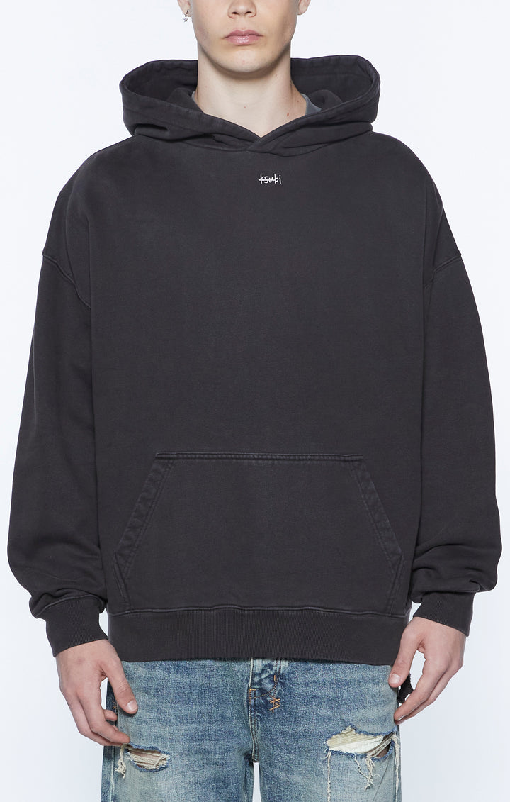 KSUBI eagle ekcess hoodie - faded black