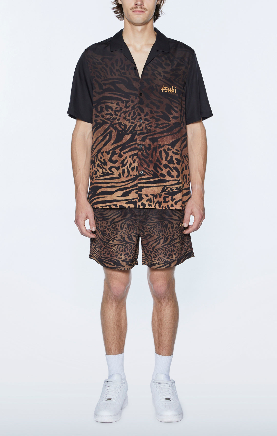 KSUBI sinners resort ss shirt leopard - assorted