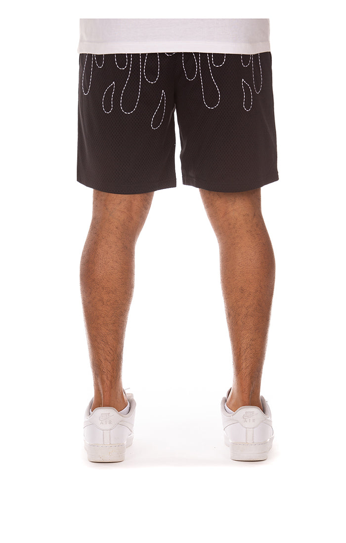 ICECREAM pineapple short - black