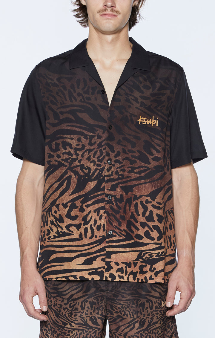 KSUBI sinners resort ss shirt leopard - assorted