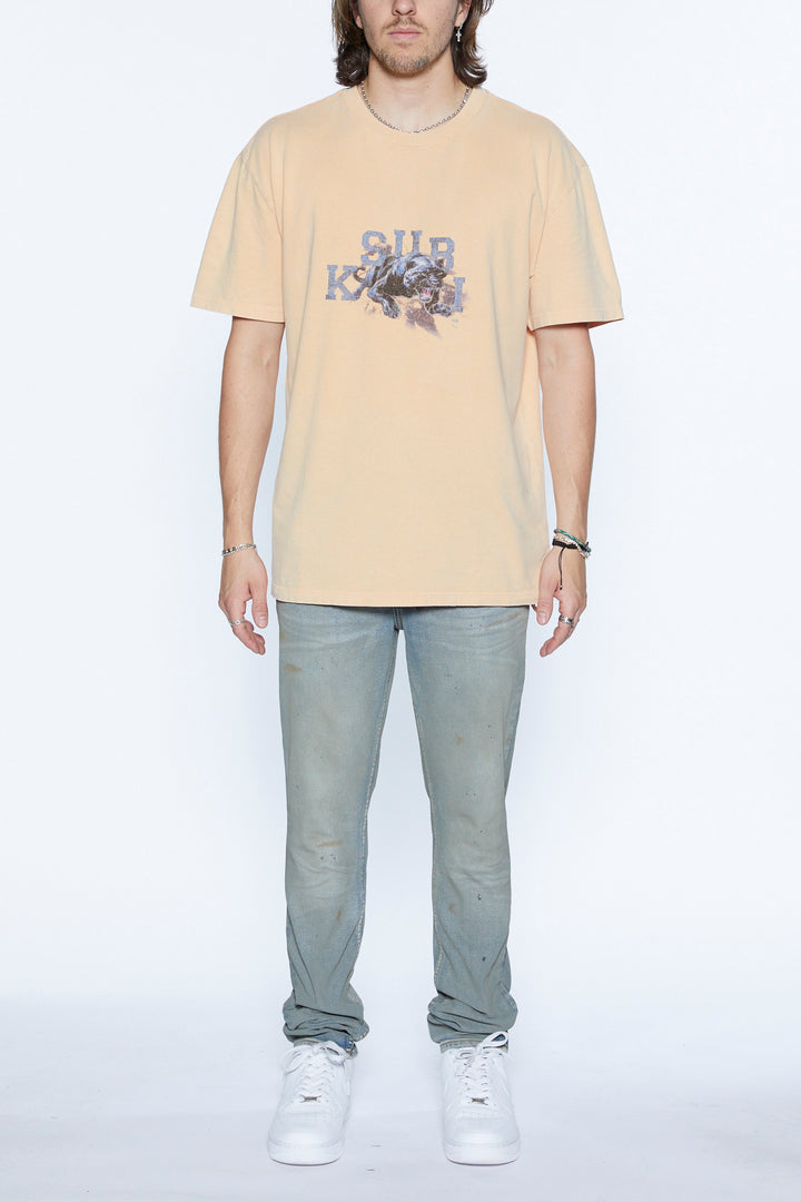 KSUBI apex biggie ss tee flare - orange