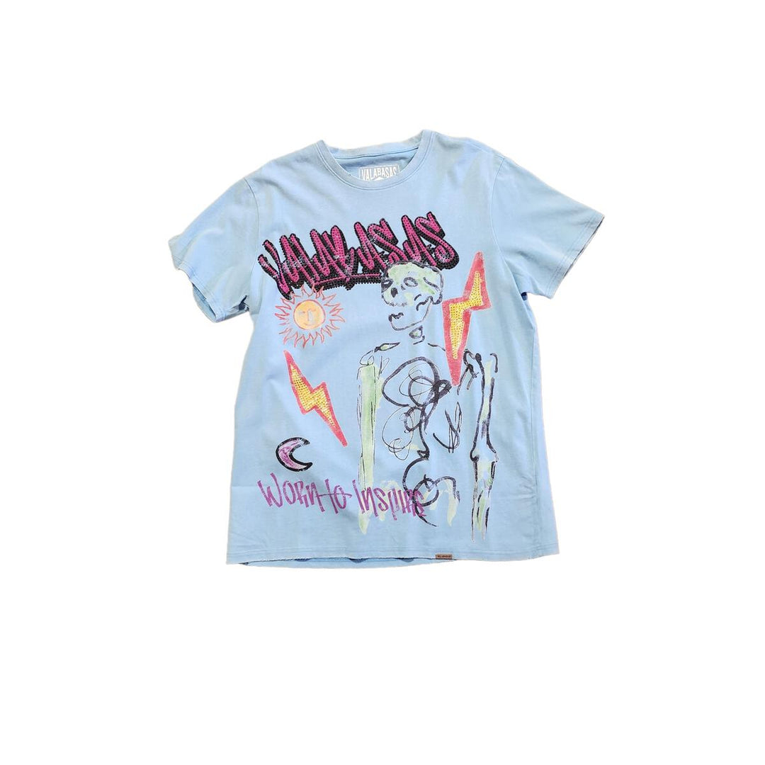 VALABASAS Tee "Always Sunny" Tee - Light Blue