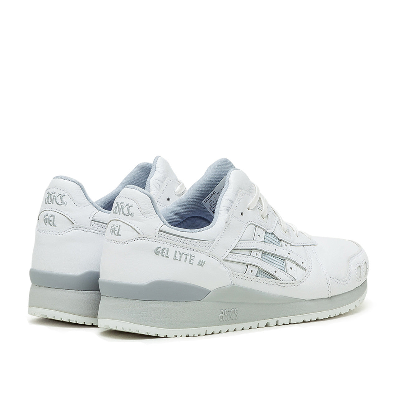 Asics Men's Gel-Lyte III 3 OG popular 1201A081-100 White & Grey Athletic Shoes Size 10